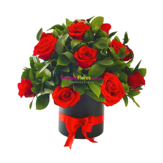 Mini Cilindro Rosas